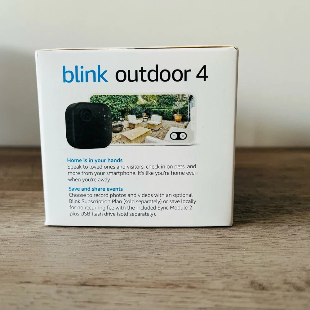 Blink Outdoor 4(4th Gen) 1-Camera System + Silicone Cover-Brand New Sealed